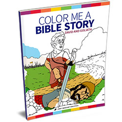 COLOR ME A BIBLE STORY - DAVID AND GOLIATH